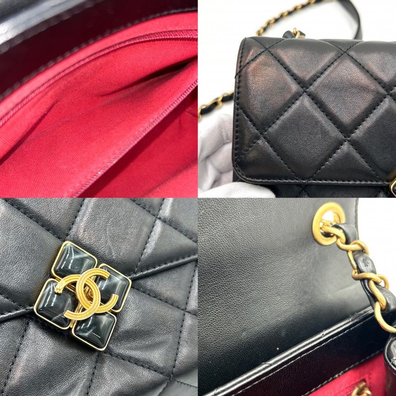 Chanel Shoulder Bag Women Matelasse Shoulder Crossbody Coco Mark Coco Bag