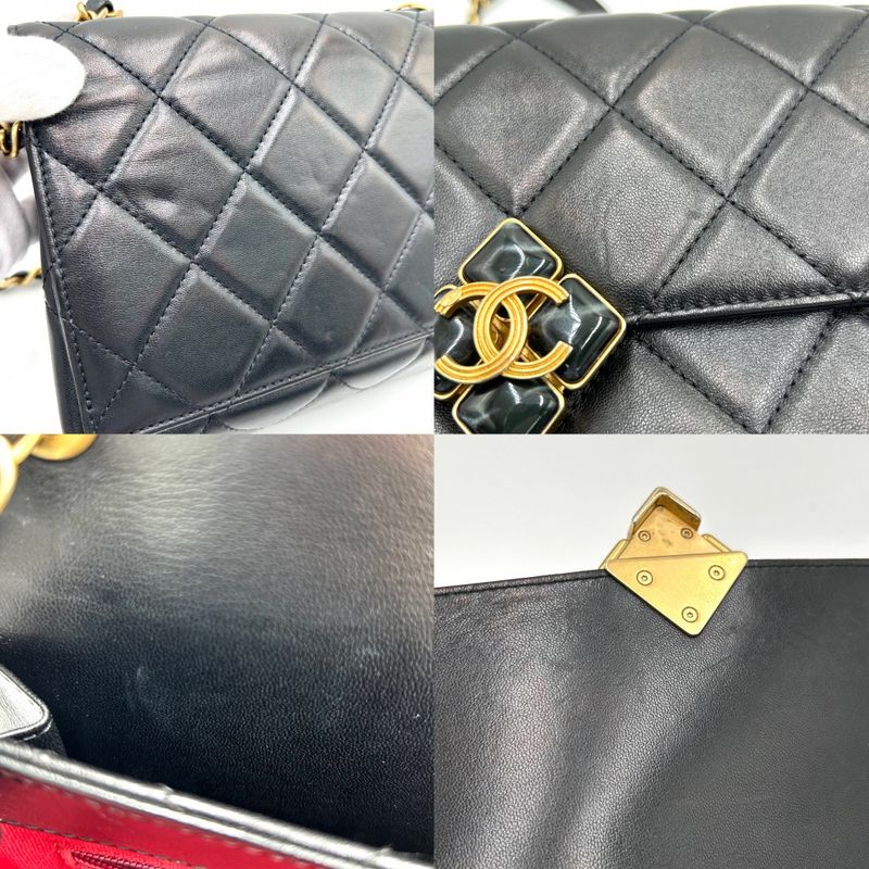 Chanel Shoulder Bag Women Matelasse Shoulder Crossbody Coco Mark Coco Bag