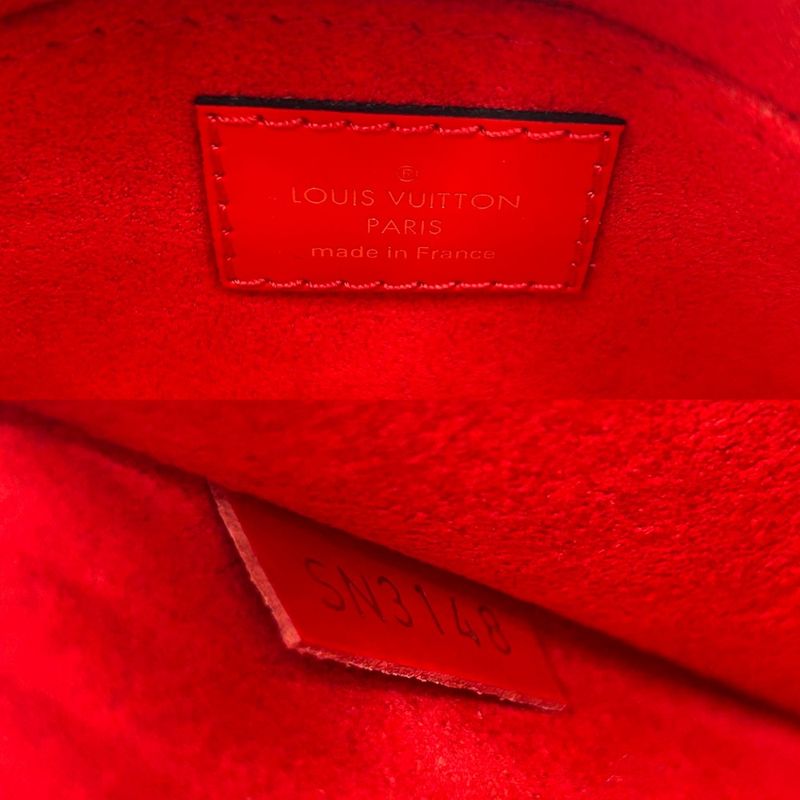 Louis Vuitton Shoulder Bag Women Epi Alma Mini Chain Shoulder Crossbody Small