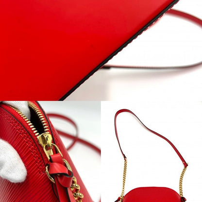 Louis Vuitton Shoulder Bag Women Epi Alma Mini Chain Shoulder Crossbody Small