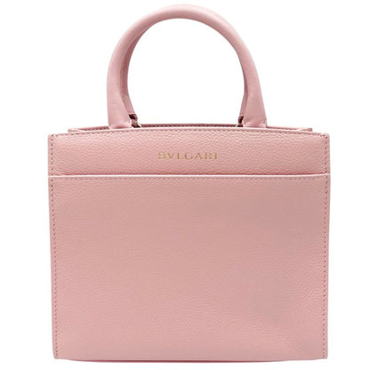 Bulgari 2WAY Ladies Logo Tote Handbag Shoulder Bag Shoulder Crossbody Tote Bag