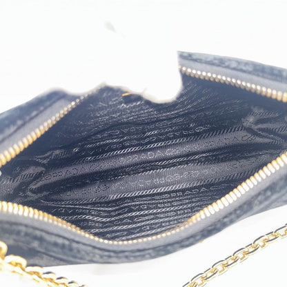 Prada 2WAY Ladies Triangle Logo Re-edition Chain Handbag Shoulder Bag Crossbody