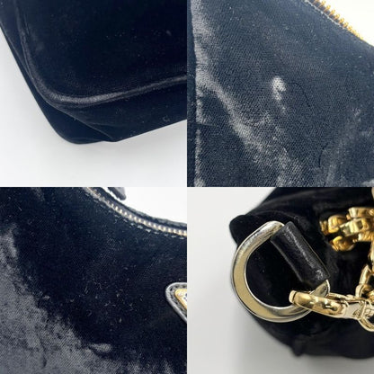 Prada 2WAY Ladies Triangle Logo Re-edition Chain Handbag Shoulder Bag Crossbody