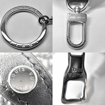 Louis Vuitton Coin Case Men's Taurillon Shadow Porte Cles Round Pouch Coin