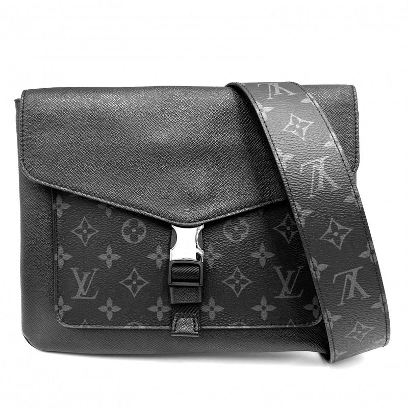 Louis Vuitton Shoulder Bag Men's Monogram Eclipse Flap Messenger Shoulder