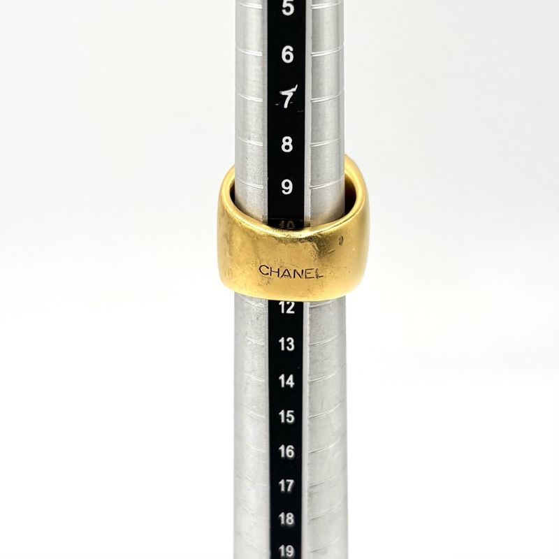 Chanel Ring Women's Ring Coco Mark Coco Accessory Chanel GP Color Stone Approx