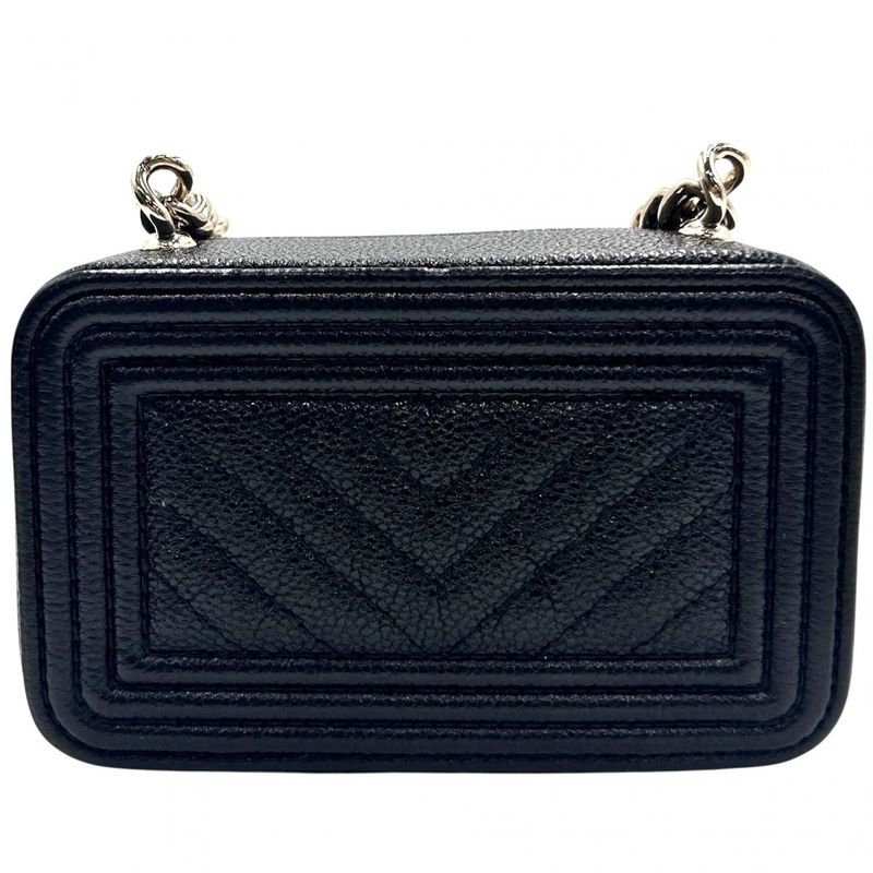 Chanel Shoulder Bag Women's Boy Chanel Shoulder Coin Purse Mini Chain Shoulder