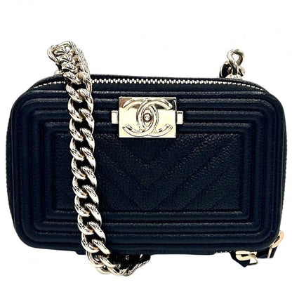 Chanel Shoulder Bag Women's Boy Chanel Shoulder Coin Purse Mini Chain Shoulder