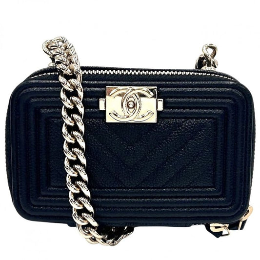 Chanel Shoulder Bag Women's Boy Chanel Shoulder Coin Purse Mini Chain Shoulder