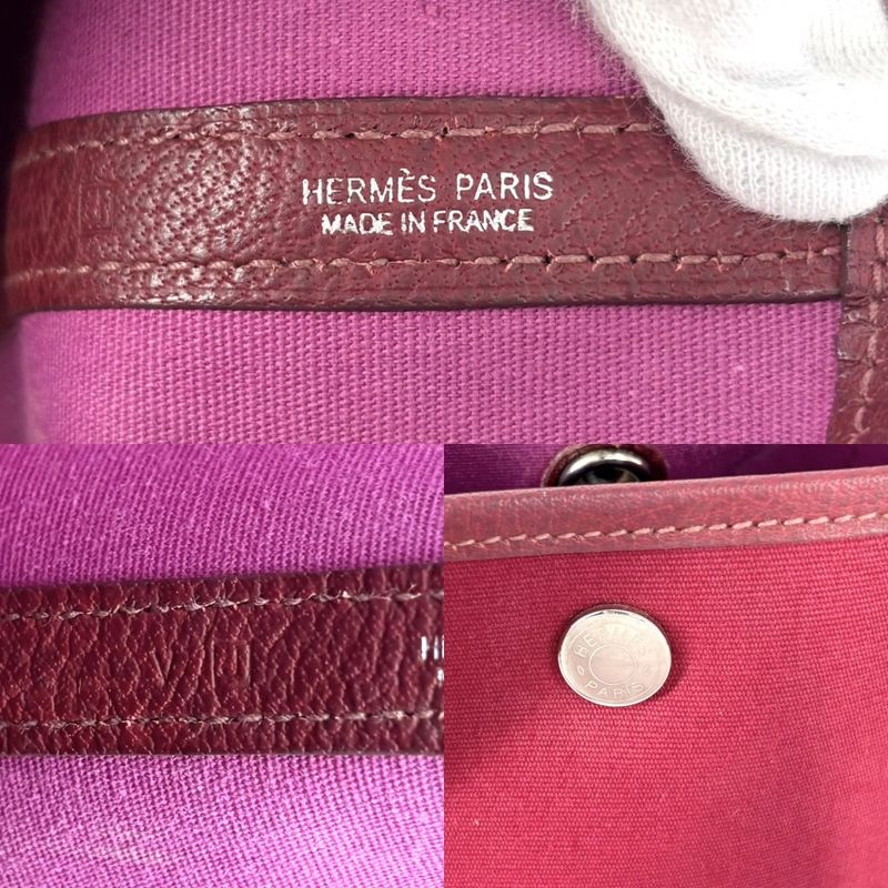 Hermes Handbag Women's Garden Party PM Tote Bag Shoulder Bag Hermes □J Engraved