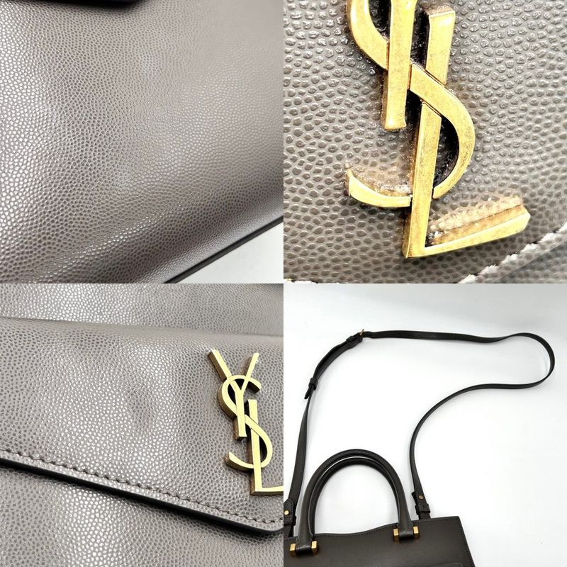 Saint Laurent Paris 2WAY Ladies Uptown Shoulder Bag Handbag Shoulder Crossbody