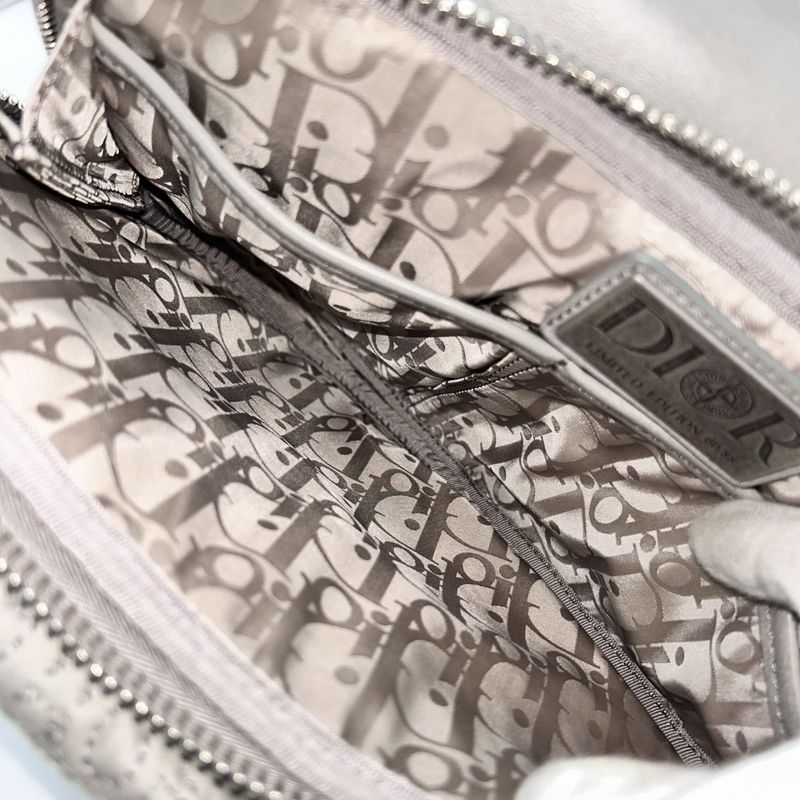 Christian Dior Shoulder Bag Men's Stone Island Collaboration Saddle Bag Stone