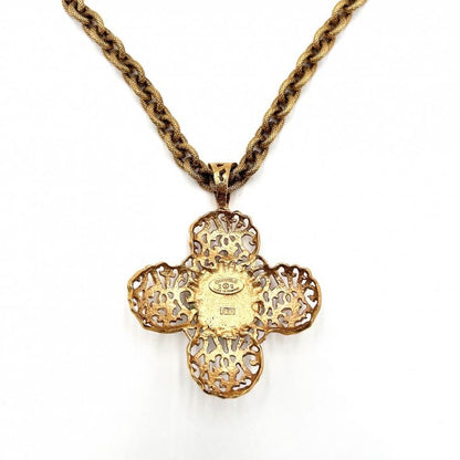 Chanel Necklace Women Pendant Gripore Long Necklace Vintage Coco Mark Accessorie