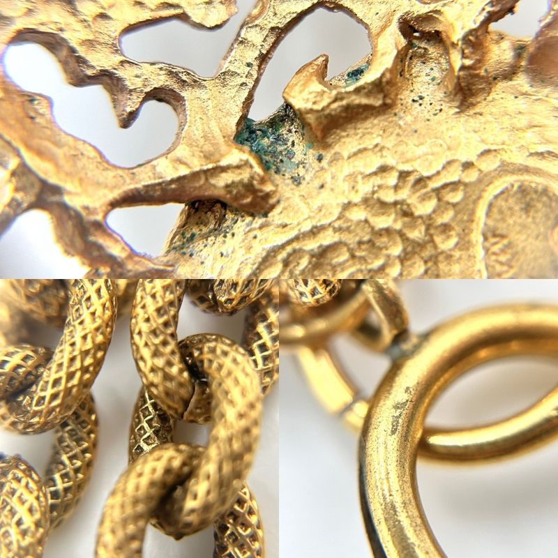 Chanel Necklace Women Pendant Gripore Long Necklace Vintage Coco Mark Accessorie