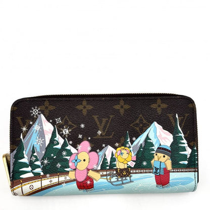 Louis Vuitton Long Wallet Women's Monogram Zippy Wallet Holiday Collection