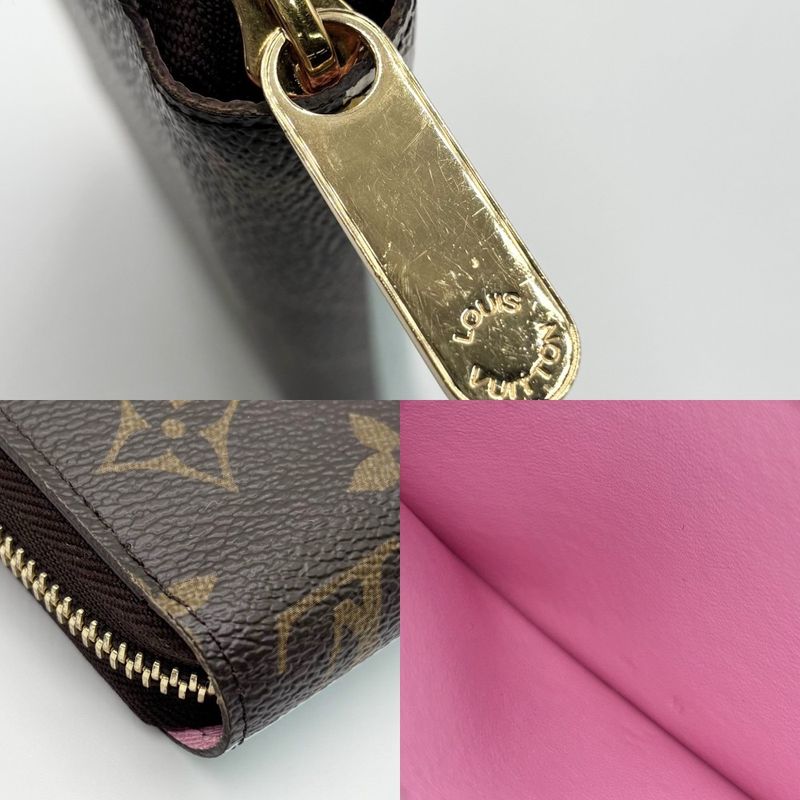 Louis Vuitton Long Wallet Women's Monogram Zippy Wallet Holiday Collection