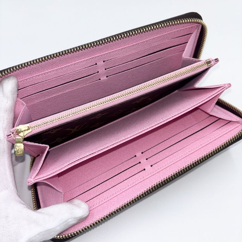 Louis Vuitton Long Wallet Women's Monogram Zippy Wallet Holiday Collection