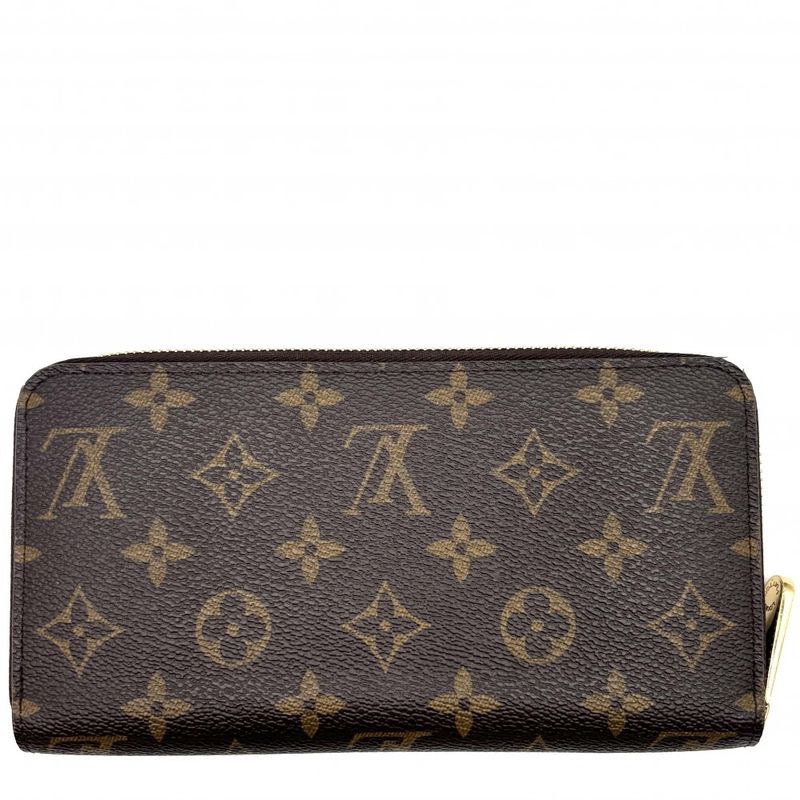 Louis Vuitton Long Wallet Women's Monogram Zippy Wallet Holiday Collection