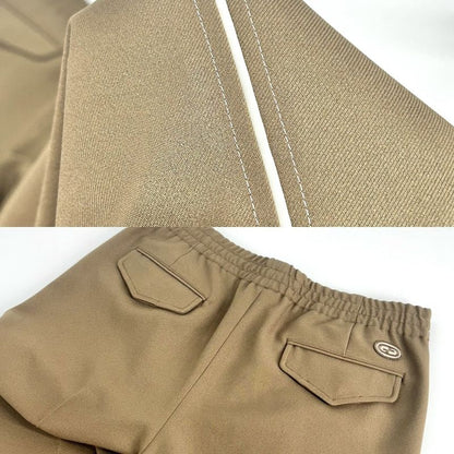 Gucci Bottoms Men's Trouser Pants GG Patch Trousers Apparel Clothing Gucci 48