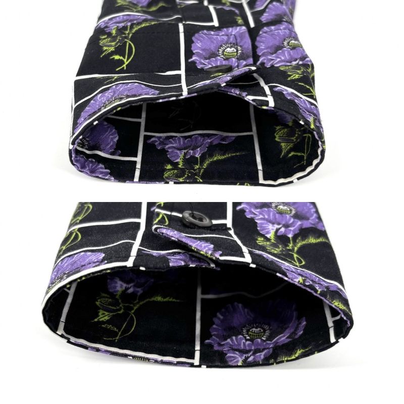 Prada Dress Women's Flower Front Zip Pleated Dress Apparel Clothing Long Dress