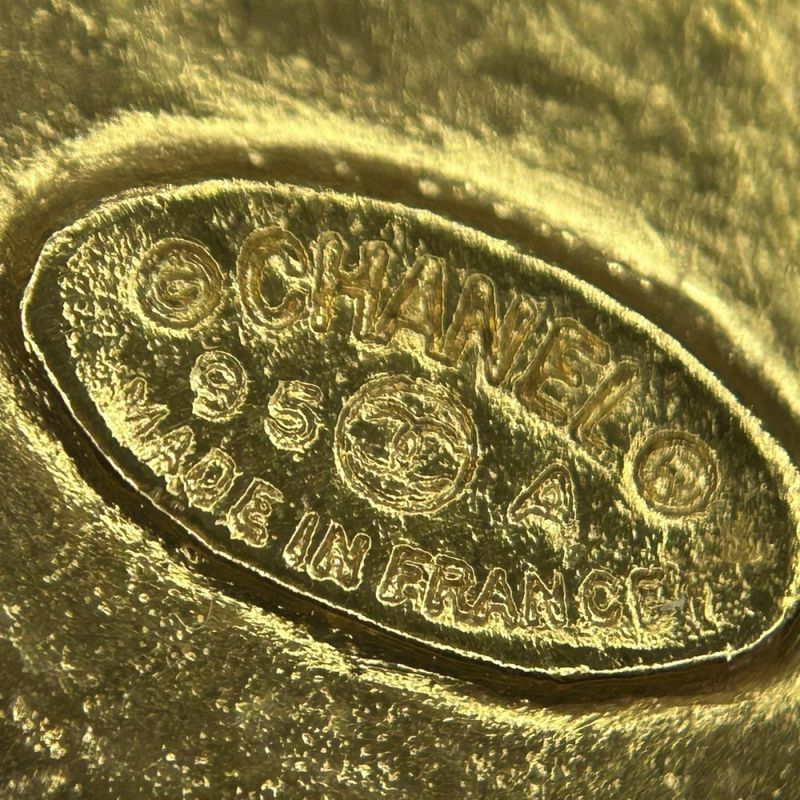 Chanel Brooch Ladies Coco Mark Coco Accessories Taiga Eye Vintage Chanel GP 95A