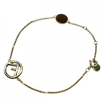Fendi Bracelet Womens Fs Accessories With Adjuster Brass Zirconia