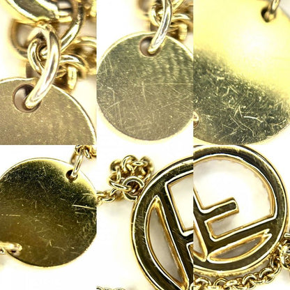 Fendi Bracelet Womens Fs Accessories With Adjuster Brass Zirconia
