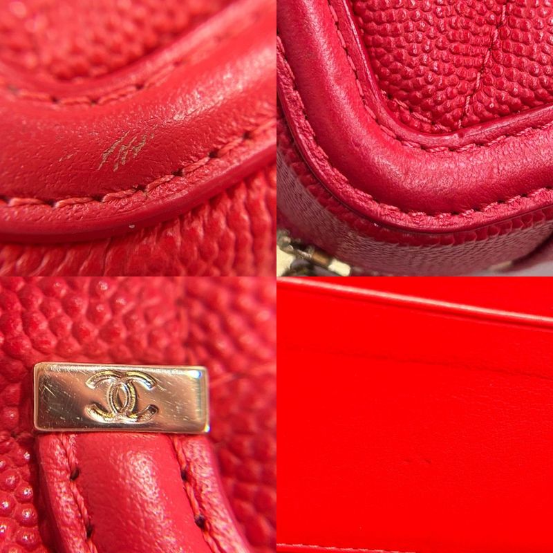 Chanel Shoulder Bag Women Matelasse CC Filigree Vanity Bag Mini Pochette