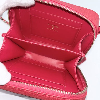 Chanel Shoulder Bag Women Matelasse CC Filigree Vanity Bag Mini Pochette