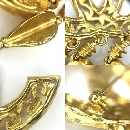 Chanel Brooch Ladies Coco Mark Swing Vintage Accessories Coco Chanel GP 95A