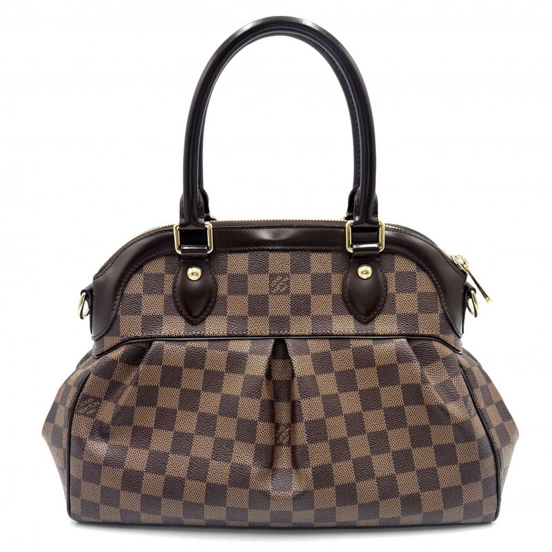 Louis Vuitton 2WAY Ladies Damier Trevi PM Handbag Shoulder Bag Shoulder Bag