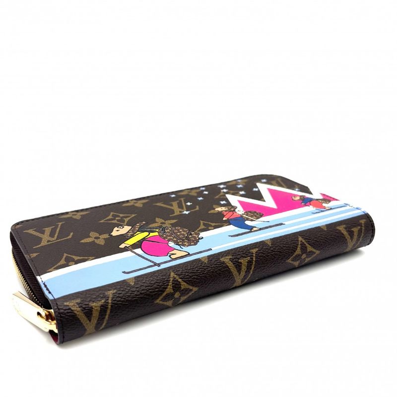 Louis Vuitton Long Wallet Women's Monogram Zippy Wallet 2018 Holiday Collection