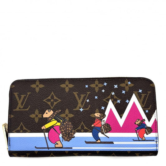 Louis Vuitton Long Wallet Women's Monogram Zippy Wallet 2018 Holiday Collection