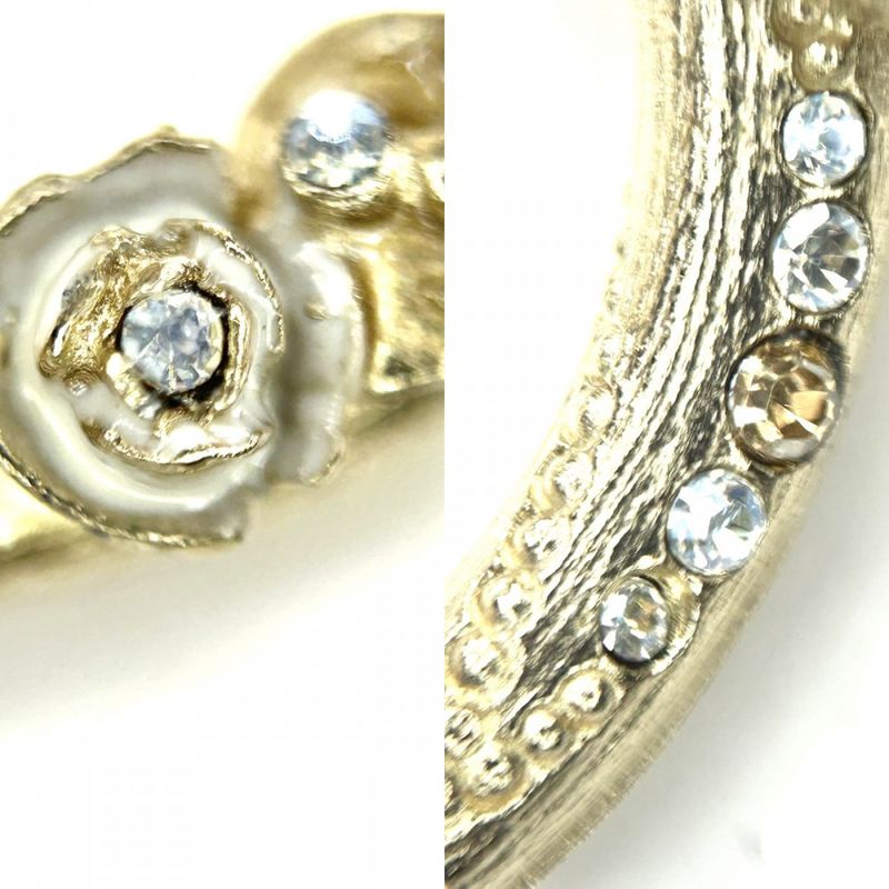 Chanel Brooch Ladies Coco Mark Coco Accessories Flower Chanel GP Rhinestone
