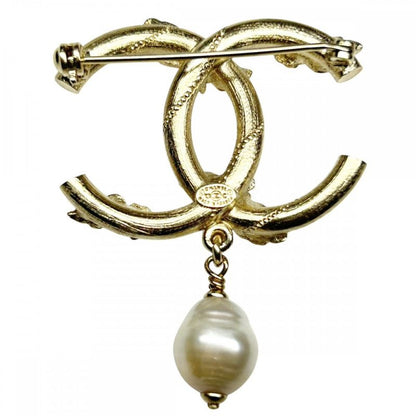 Chanel Brooch Ladies Coco Mark Coco Accessories Flower Chanel GP Rhinestone