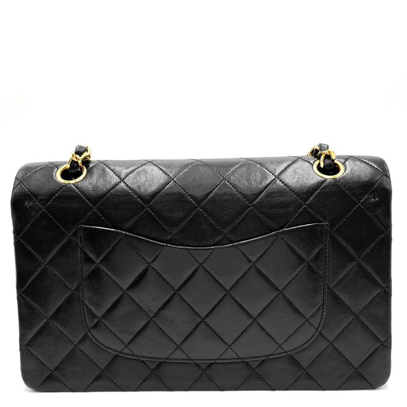 Chanel Shoulder Bag Women Matelasse 25 Double Chain Double Flap Shoulder