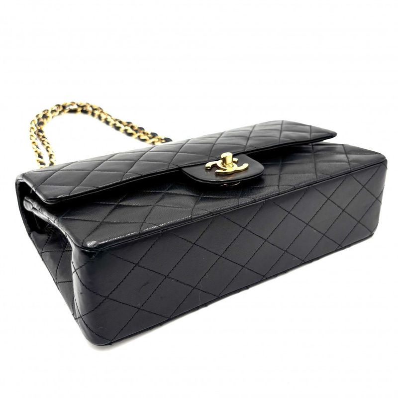 Chanel Shoulder Bag Women Matelasse 25 Double Chain Double Flap Shoulder