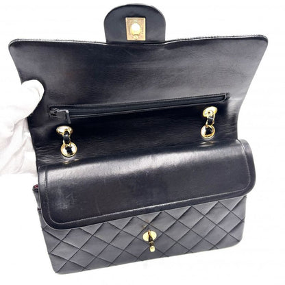 Chanel Shoulder Bag Women Matelasse 25 Double Chain Double Flap Shoulder