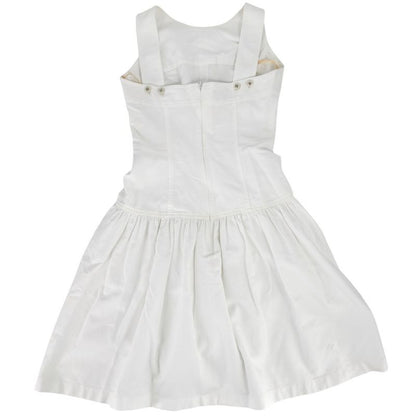 Chanel Dress Women's Coco Button Coco Mark Coco Sleeveless Apparel Clothing