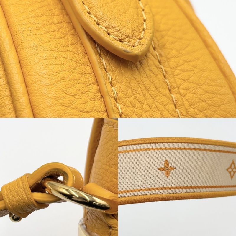 Louis Vuitton Shoulder Bag Women Pont Neuf Soft PM Shoulder Crossbody Orange