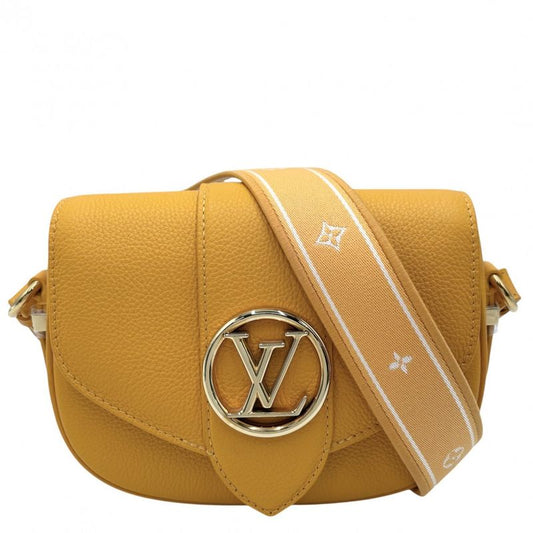 Louis Vuitton Shoulder Bag Women Pont Neuf Soft PM Shoulder Crossbody Orange