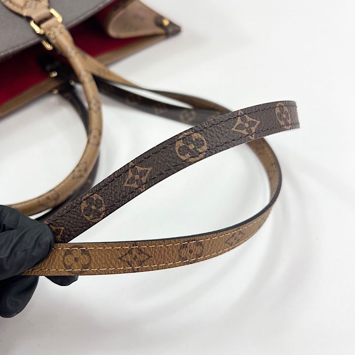 Louis Vuitton 2WAY Women's On The Go GM Handbag Tote Bag Shoulder Louis Vuitton