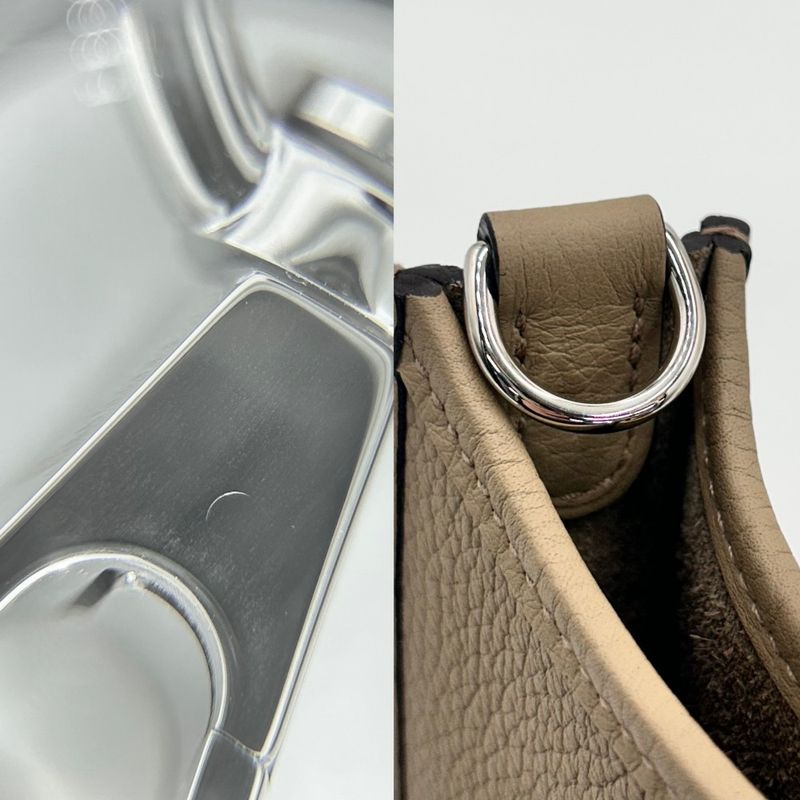 Hermes Shoulder Bag Women's Evelyn TPM Pochette Shoulder Crossbody Evelyne