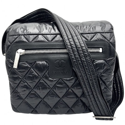Chanel Shoulder Bag Women's Coco Cocoon Matelasse Coco Mark Coco Messenger Bag