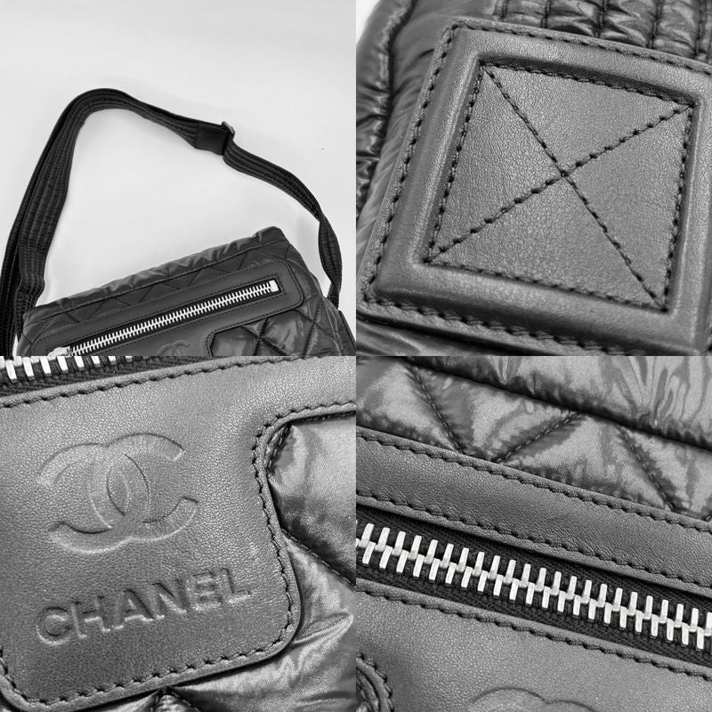 Chanel Shoulder Bag Women's Coco Cocoon Matelasse Coco Mark Coco Messenger Bag