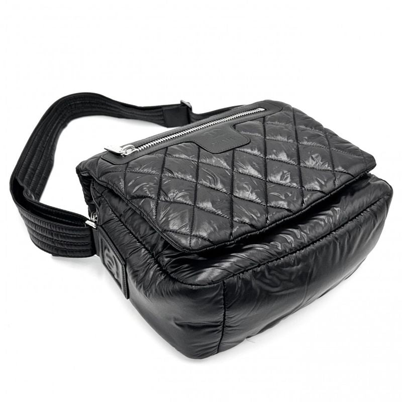 Chanel Shoulder Bag Women's Coco Cocoon Matelasse Coco Mark Coco Messenger Bag
