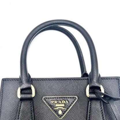 Prada 2WAY Ladies Triangle Logo Mini Tote Handbag Shoulder Bag Shoulder