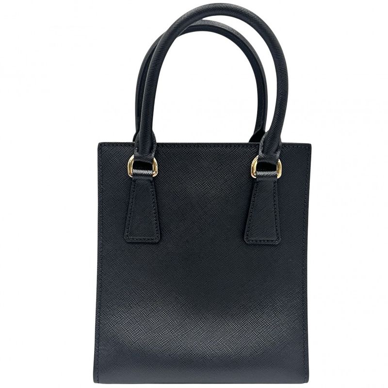 Prada 2WAY Ladies Triangle Logo Mini Tote Handbag Shoulder Bag Shoulder