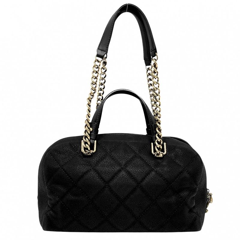 Chanel 2WAY Ladies Matelasse Coco Mark Handbag Shoulder Bag Bow Ring Bag Chanel