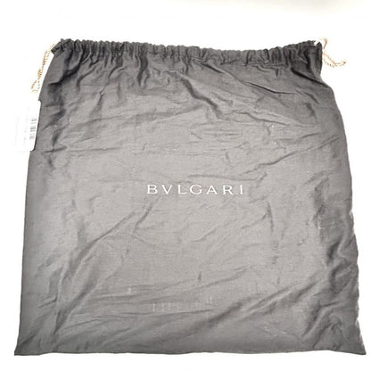 Bulgari Tote Bag Women's Pleated Handbag Motene Bvlgari Leather Gold Hardware